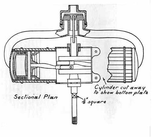 steam engine diagram-model airplane